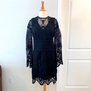 Laundry by Shelli Segal Lace Sheath Dress Size 8